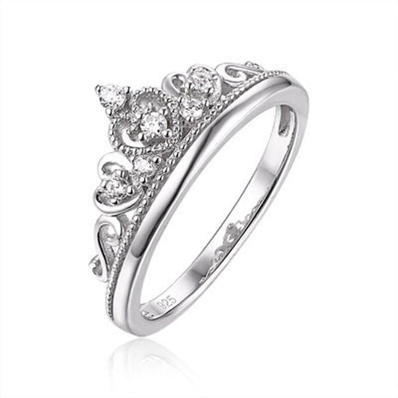 Silver Tiara Ring