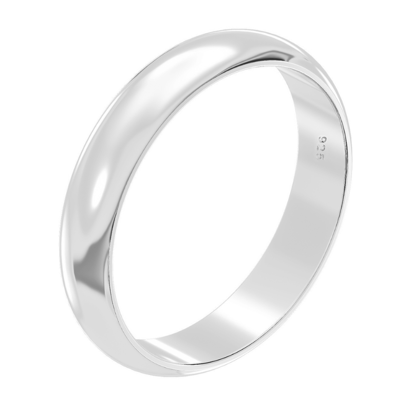 Silver 3mm Wedding Band