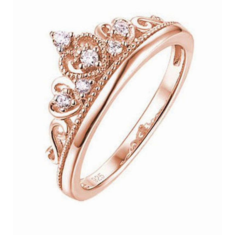 Rose Gold Tiara Ring