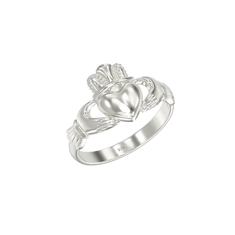 Sterling Silver Claddagh Ring