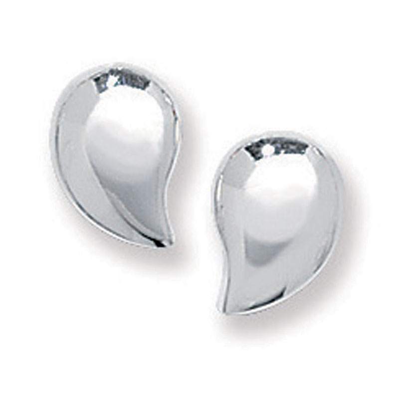 Plain Tear Stud Earrings